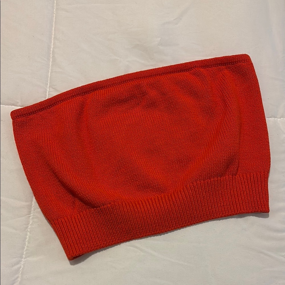 Reformation Elisa Cotton Knit Tube Top